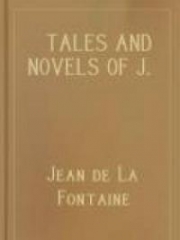 Tales and Novels of J. de La Fontaine