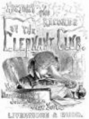 The History and Records of the Elephant Club