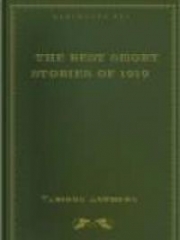 The Best Short Stories of 1919