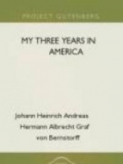 My Three Years in America