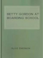 Betty Gordon at Boarding School